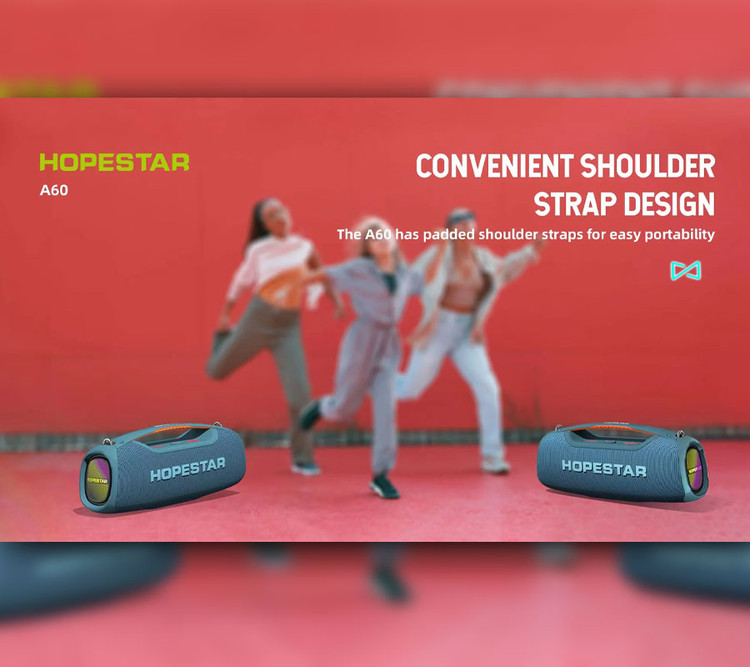 اسپیکر بلوتوثی هاپ استار مدل Hopestar A60