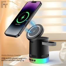 پایه شارژ سه کاره اسپیکر دار HYD_H61